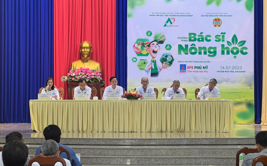 Phân bón Phú Mỹ tiếp tục đồng hành cùng chương trình “Bác sĩ nông học”