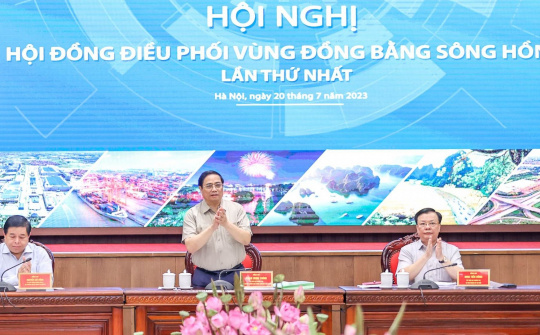 Thủ tướng chủ trì Hội nghị Hội đồng điều phối vùng đồng bằng sông Hồng