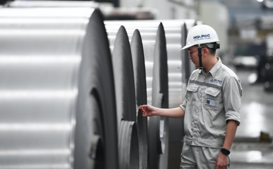 PSI: Dự báo lãi ròng quý 2/2023 của Tập đoàn Hoà Phát có thể tăng 2,6 lần