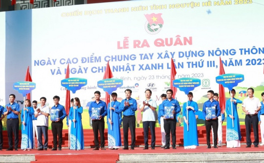 Trung ương Đoàn: Chung tay xây dựng nông thôn mới tại Ninh Bình