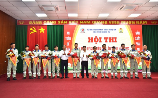 Sôi nổi hội thi An toàn vệ sinh viên giỏi Công ty Nhôm Đắk Nông năm 2023