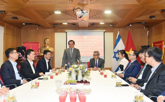 Hợp tác kinh tế Việt Nam - Israel ghi nhận nhiều bước phát triển tốt đẹp