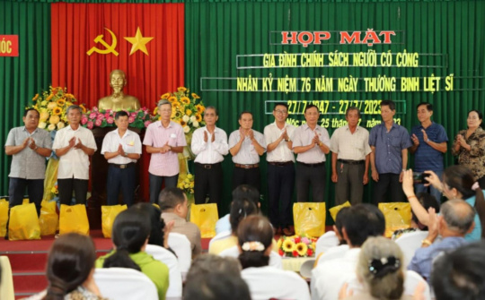 EVNGENCO2 tri ân Ngày Thương binh, Liệt sĩ