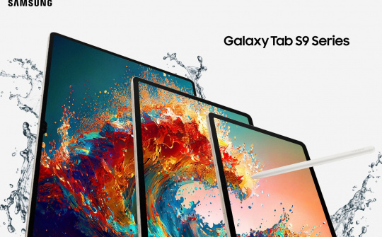 Máy tính bảng Samsung Galaxy Tab S9 có khả năng chống nước đạt chuẩn cao nhất