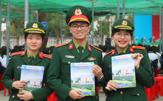 Công bố điểm sàn xét tuyển các trường quân đội năm 2023