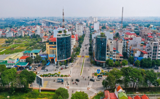 [INFOGRAPHIC] Đông Anh - Quy mô và định hướng phát triển sau khi lên quận