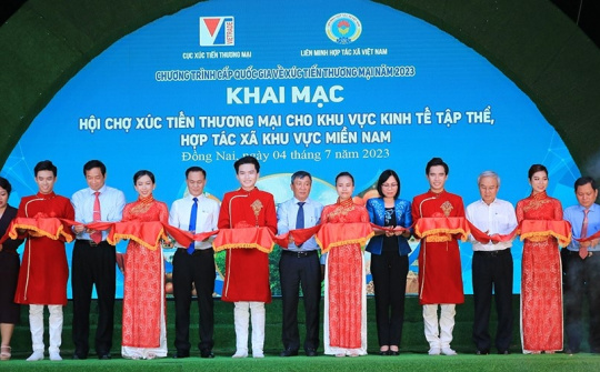 300 gian hàng tham gia Hội chợ xúc tiến thương mại kinh tế tập thể tại Đồng Nai