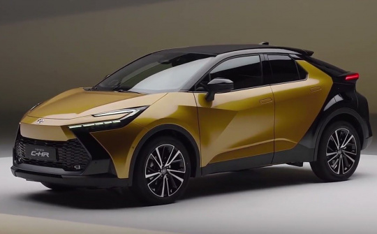 Chi tiết Toyota C-HR 2024: Lột xác toàn diện, tăng tiện nghi