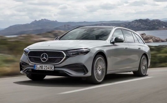 Mercedes E-Class Estate 2024: 3 màn hình, có camera selfie