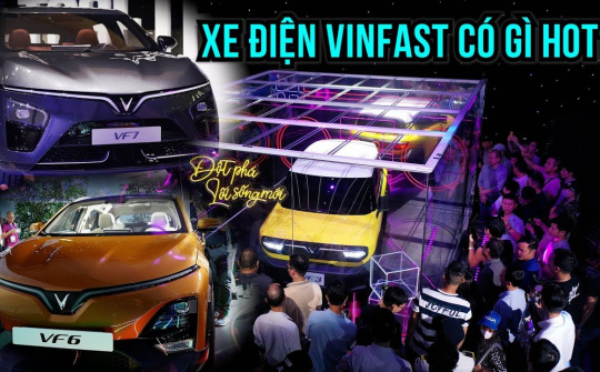 VinFast trình làng loạt xe điện "cực hot" tại Việt Nam