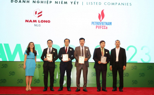 PVFCCo được vinh danh “Doanh nghiệp phát triển bền vững tiêu biểu 2023”
