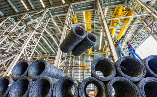 Công ty mẹ Tổng Công ty Thép Việt Nam: Ước lãi 6 tháng đầu năm bằng 373% mục tiêu cả năm