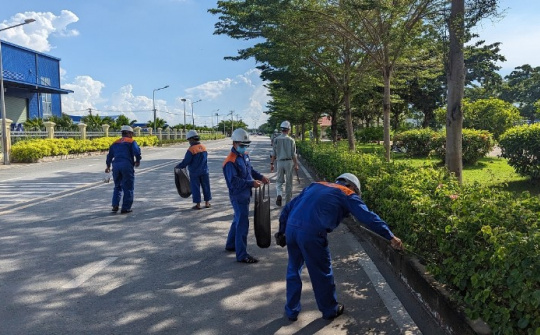 Tổng kho Xăng dầu Nhà Bè: Chung tay giữ gìn môi trường Xanh - Sạch - Đẹp