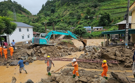 Điện lực Yên Bái nỗ lực cấp điện trở lại cho huyện Mù Cang Chải