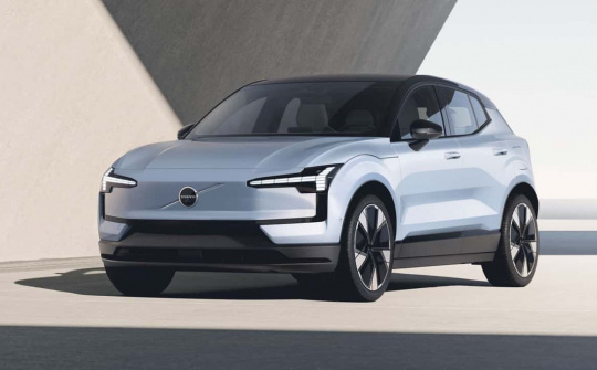 EX30 2024: Mẫu SUV điện nhỏ nhất và rẻ nhất của thương hiệu Volvo