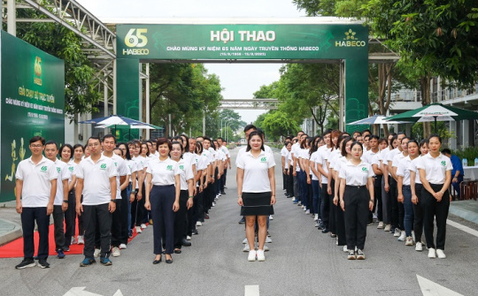 Tưng bừng Hội thao chào mừng kỷ niệm 65 năm Ngày truyền thống HABECO