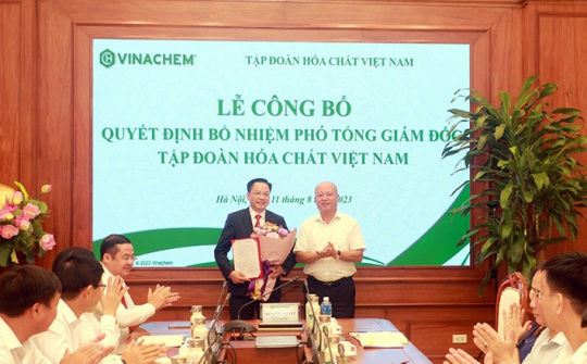 Tập đoàn Hóa chất Việt Nam bổ nhiệm Phó Tổng Giám đốc