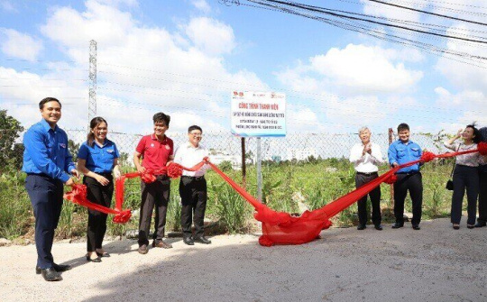 EVNGENCO3 Bàn giao các công trình thanh niên tại thành phố Thủ Đức