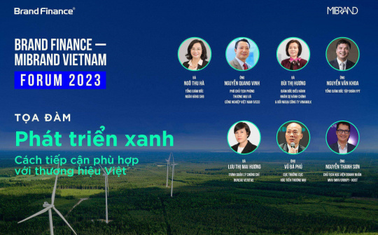 Sắp diễn ra Diễn đàn "Phát triển xanh - Cách tiếp cận phù hợp cho các thương hiệu Việt"