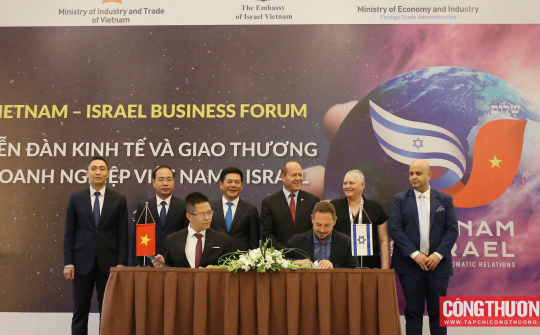 Hơn 150 doanh nghiệp Việt Nam - Israel tham gia kết nối giao thương