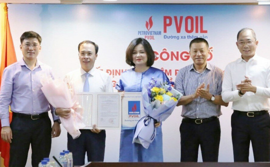 PVOIL bổ nhiệm 2 Phó Tổng Giám đốc