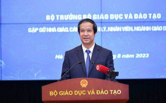 Trường Đại học Điện lực tham dự buổi gặp gỡ với Bộ trưởng Bộ Giáo dục & Đào tạo