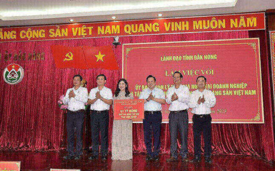 Đắk Nông thúc đẩy động lực phát triển công nghiệp bô xít