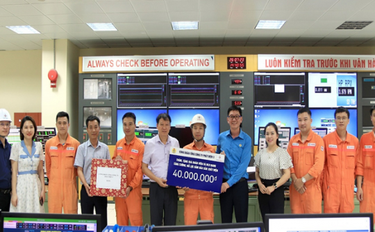 Công đoàn EVNGENCO3: Kịp thời động viên khích lệ tinh thần người lao động