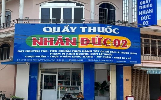 Khánh Hoà kiểm tra đột xuất, xử phạt hành chính 7 nhà thuốc