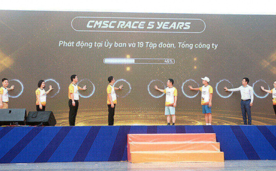 VINACHEM tham gia Lễ phát động Giải chạy chào mừng 5 năm Ngày thành lập Ủy ban QLVNN tại Doanh nghiệp