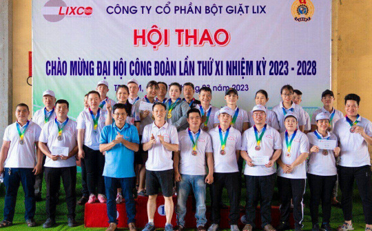 Công đoàn Công ty CP Bột giặt LIX: Quan tâm chăm lo cho đời sống người lao động