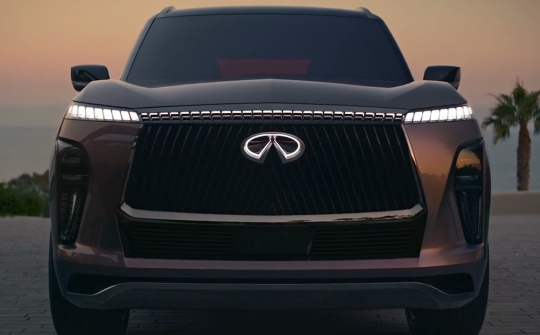 Xem trước Infiniti QX80 2024 sắp ra mắt
