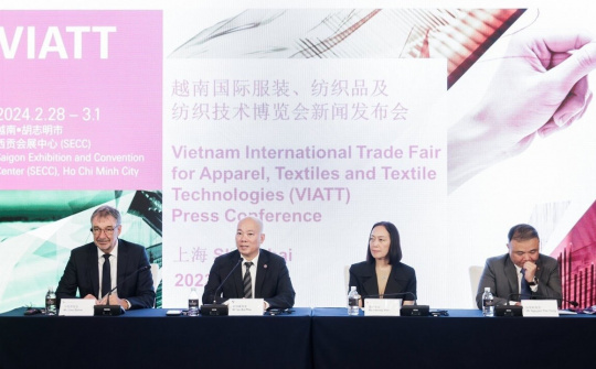 Hội chợ hàng đầu khu vực về dệt may sẽ diễn ra vào tháng 3/2024 tại Việt Nam