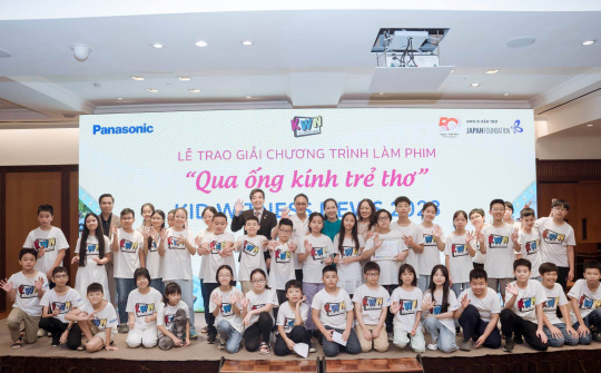 Panasonic vinh danh những tác phẩm ấn tượng của các nhà làm phim nhí