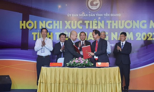 Xúc tiến Thương mại giữa tỉnh Tiền Giang và TP Hồ Chí Minh