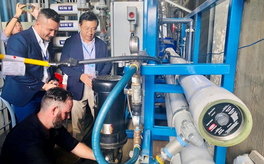 Chuyển giao mô hình xử lý nước thải công nghệ màng lọc mới