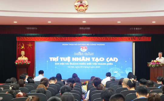 [TIN ẢNH] Diễn đàn “Trí tuệ nhân tạo (AI) - Cơ hội và thách thức đối với thanh niên”