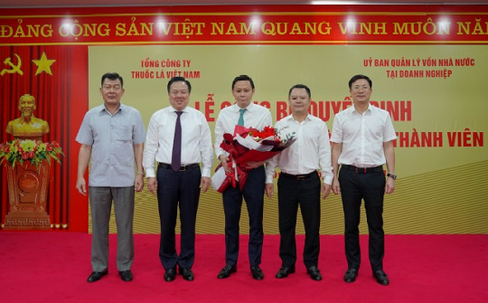 Ông Hồ Lê Nghĩa tiếp tục được bổ nhiệm làm Chủ tịch Hội đồng thành viên Vinataba