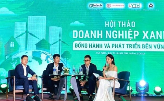Doanh nghiệp xanh đồng hành và phát triển bền vững