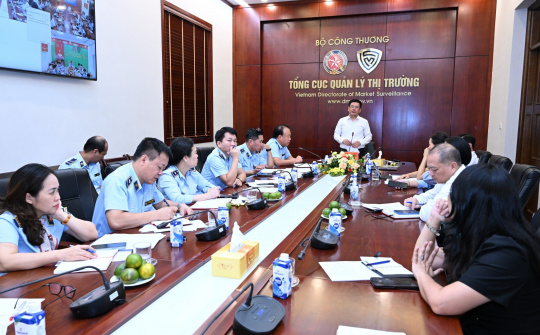 Bộ trưởng Nguyễn Hồng Diên: Công tác quản lý thị trường phải hướng tới xây dựng môi trường kinh doanh lành mạnh