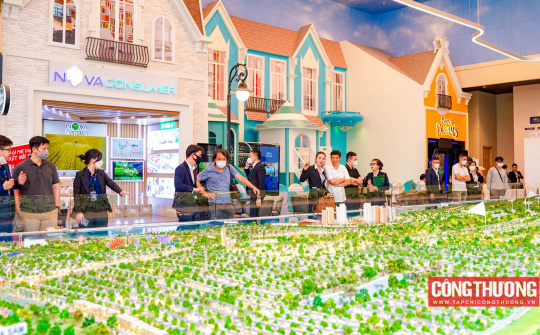 Cổ phiếu NVL bật tăng ấn tượng khi dự án Aqua City của Novaland được chấp thuận đưa vào kinh doanh một phần