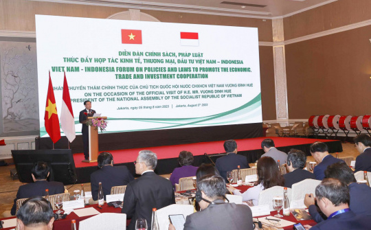 Thúc đẩy hợp tác kinh tế, thương mại, đầu tư Việt Nam – Indonesia
