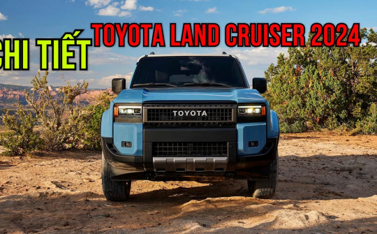 "Tất tần tật" về Toyota Land Cruiser Prado 2024 vừa ra mắt