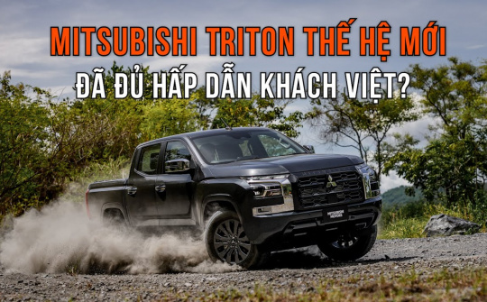 Đây là những điểm mới của Mitsubishi Triton thế hệ mới sắp về Việt Nam