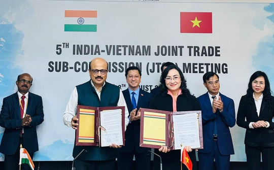 Việt Nam - Ấn Độ: Thúc đẩy mở cửa thị trường đối với nông sản và trái cây tươi