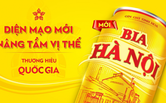 Sự khác biệt trong diện mạo mới của Bia Hà Nội