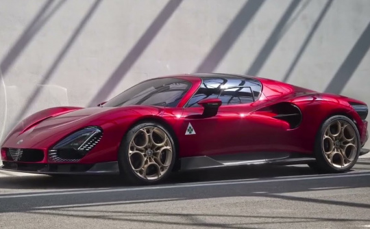 Siêu xe triệu đô Alfa Romeo 33 Stradale: Siêu phẩm được tái sinh