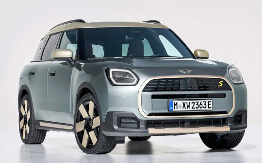 Mini Countryman 2024 trình làng với phiên bản thuần điện mới
