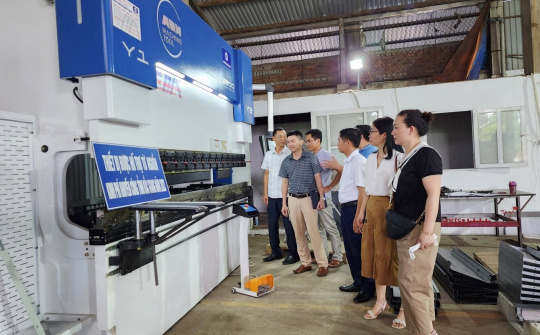 Vốn khuyến công tiếp sức cho doanh nghiệp sản xuất ổn định, doanh thu cao