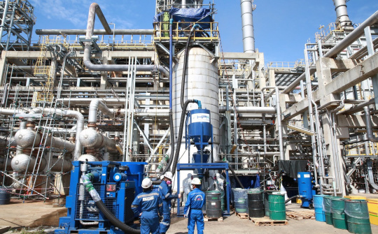 BSR tổ chức lễ khởi động bảo dưỡng tổng thể lần 5 NMLD Dung Quất